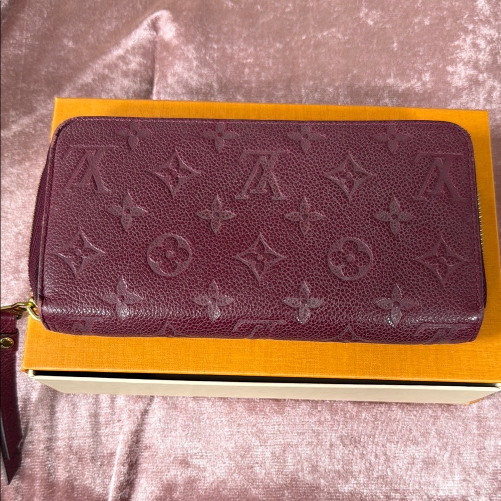 Louis Vuitton Red Wallet